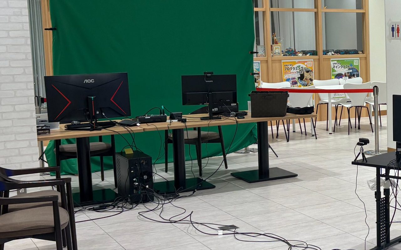 毎月開いているeスポーツ大会の会場